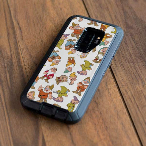 Disney Snow White Dwarfs Pattern Otterbox Defender Galaxy Skin