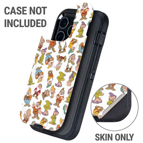 Disney Snow White Dwarfs Pattern Otterbox Defender iPhone Skin