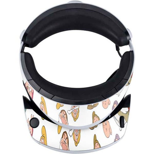 Disney Snow White Dwarfs Pattern PlayStation VR2 Skin