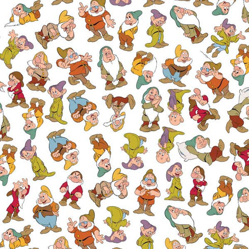 Disney Snow White Dwarfs Pattern PS4 Console and Controller Bundle Skin