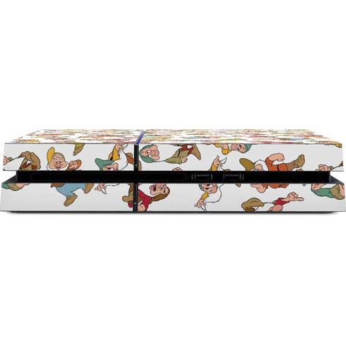 Disney Snow White Dwarfs Pattern PS4 Console Skin