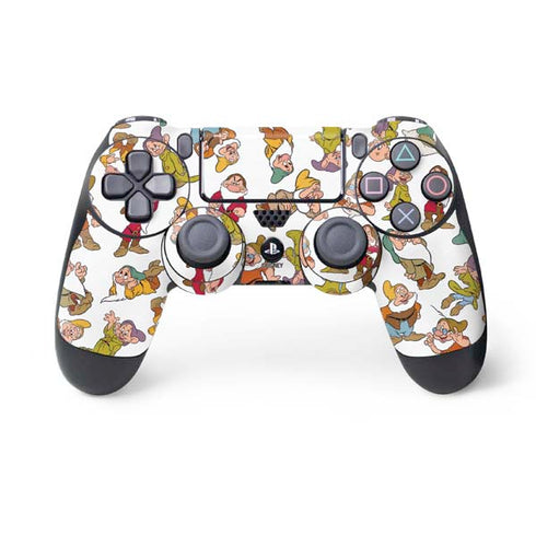 Disney Snow White Dwarfs Pattern PS4 Controller Skin