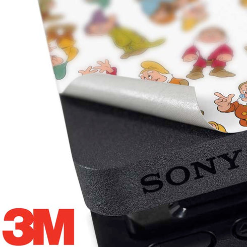 Disney Snow White Dwarfs Pattern PS4 Slim Skin