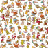 Disney Snow White Dwarfs Pattern PS4 Slim Skin