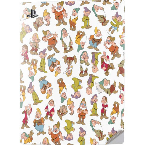 Disney Snow White Dwarfs Pattern PS5 Digital Edition Console Skin