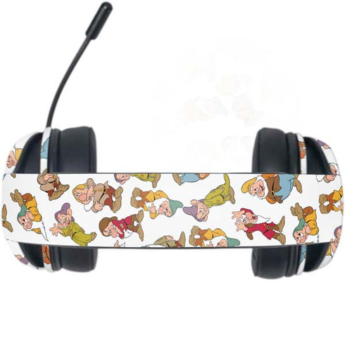Disney Snow White Dwarfs Pattern Razer Kraken X Skin