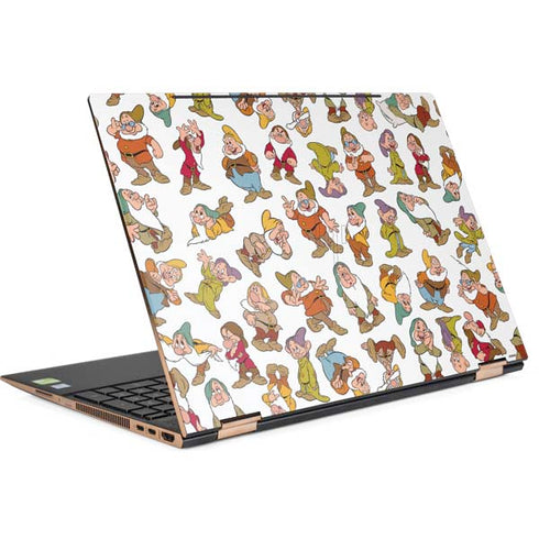 Disney Snow White Dwarfs Pattern HP Spectre Skin