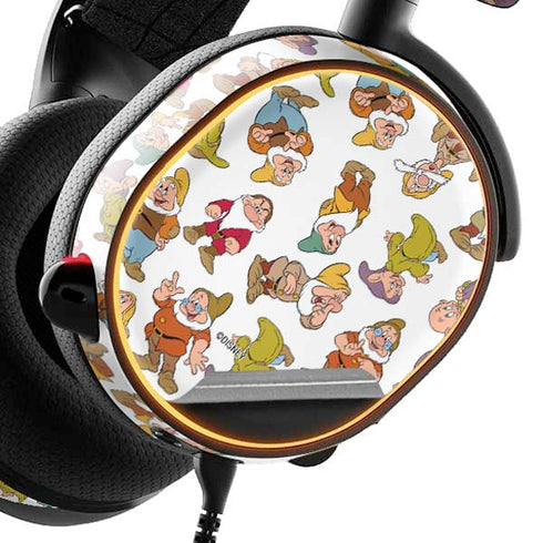 Disney Snow White Dwarfs Pattern SteelSeries Arctis 3 Skin