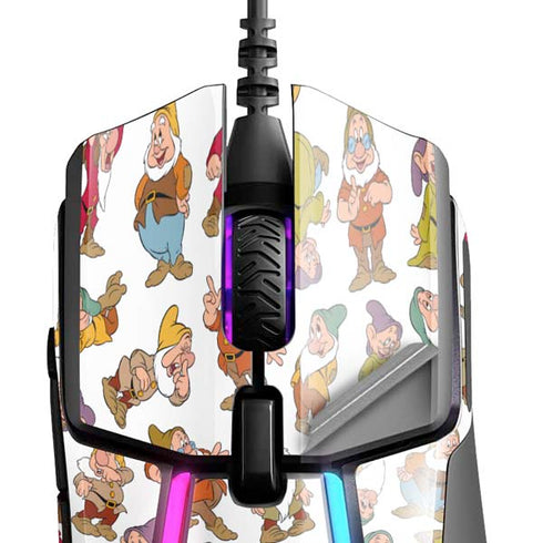Disney Snow White Dwarfs Pattern SteelSeries Rival 600 Gaming Mouse Skin