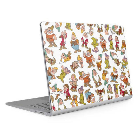 Disney Snow White Dwarfs Pattern Surface Book 2 15in Skin