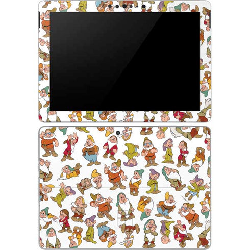 Disney Snow White Dwarfs Pattern Surface Go Skin