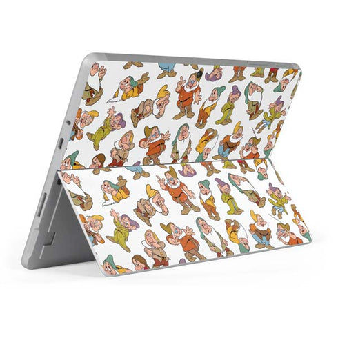 Disney Snow White Dwarfs Pattern Surface Go Skin