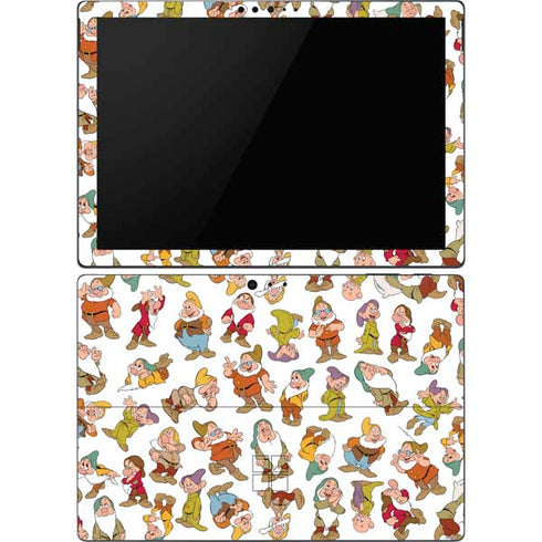 Disney Snow White Dwarfs Pattern Surface Pro 6 Skin