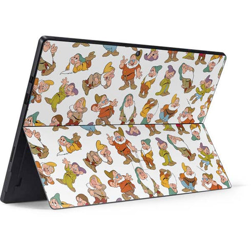 Disney Snow White Dwarfs Pattern Surface Pro 6 Skin