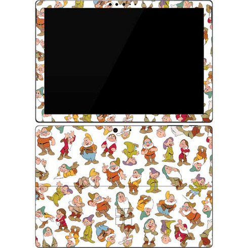 Disney Snow White Dwarfs Pattern Surface Pro 7 Skin