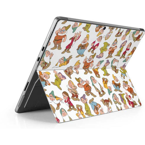 Disney Snow White Dwarfs Pattern Surface Pro 9 Skin