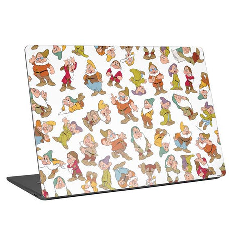 Disney Snow White Dwarfs Pattern Universal Laptop 13in (10.6 x 7.6in) Skin