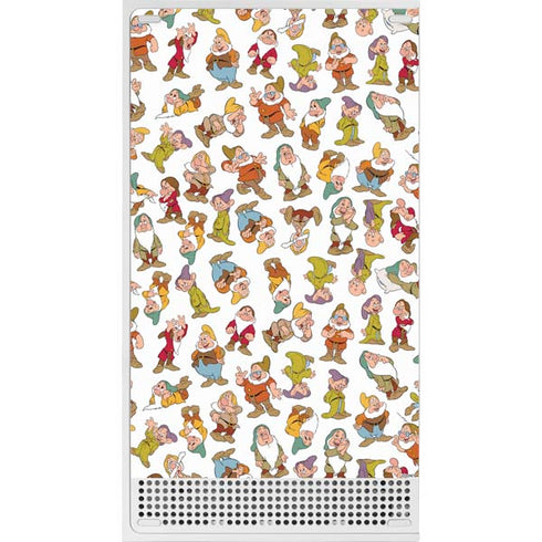 Disney Snow White Dwarfs Pattern Xbox Series S Skins