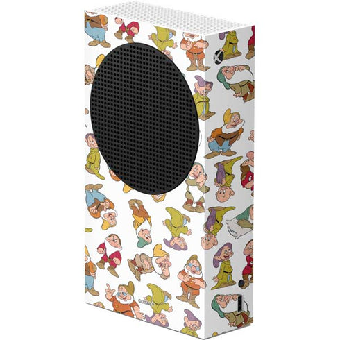 Disney Snow White Dwarfs Pattern Xbox Series S Console Skin