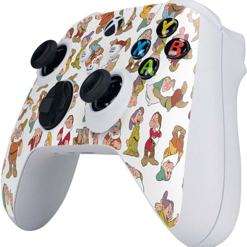Disney Snow White Dwarfs Pattern Xbox Series S Controller Skin