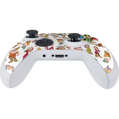 Disney Snow White Dwarfs Pattern Xbox Series S Controller Skin