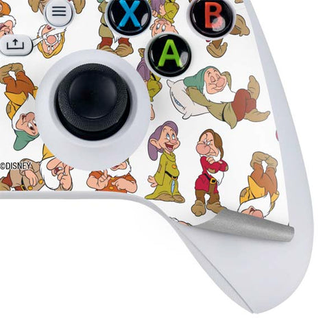 Disney Snow White Dwarfs Pattern Xbox Series S Controller Skin