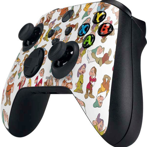 Disney Snow White Dwarfs Pattern Xbox Series X Controller Skin