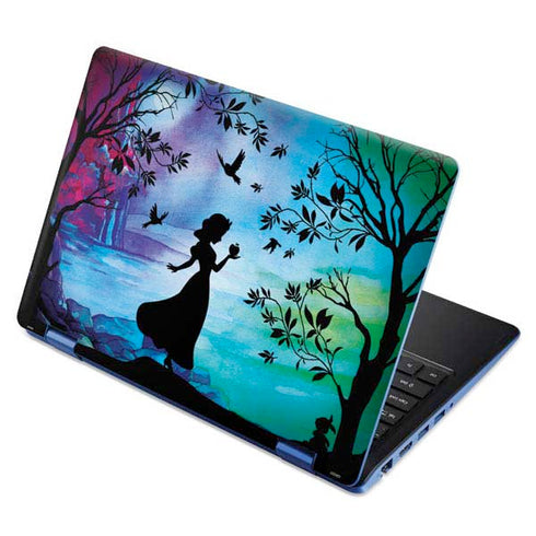 Disney Snow White Enchanted Forest Silhouette Aspire R11 11.6in Skin