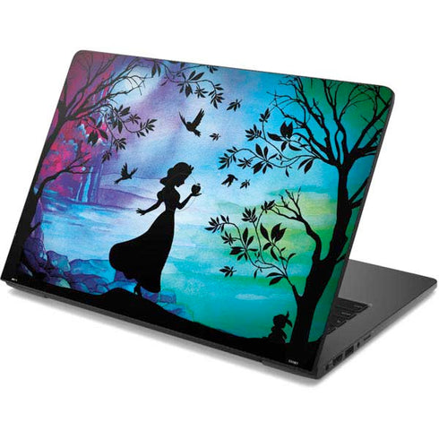 Disney Snow White Enchanted Forest Silhouette Dell Chromebook Skin