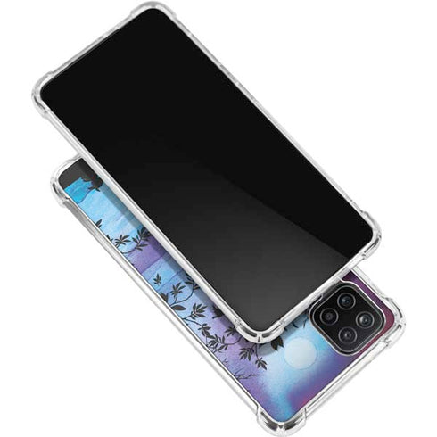 Disney Snow White Enchanted Forest Silhouette Galaxy A12 Clear Case