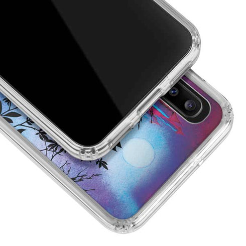 Disney Snow White Enchanted Forest Silhouette Galaxy A30 Clear Case