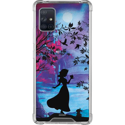 Disney Snow White Enchanted Forest Silhouette Galaxy A51 5G Clear Case