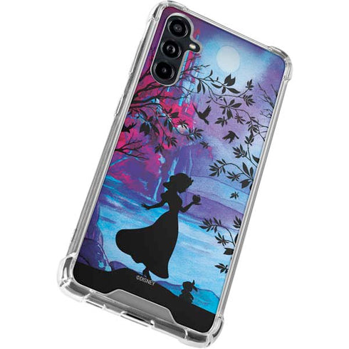 Disney Snow White Enchanted Forest Silhouette Galaxy A54 5G Clear Case