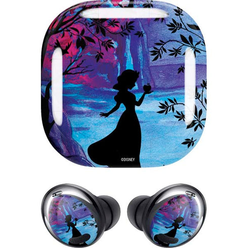 Disney Snow White Enchanted Forest Silhouette Galaxy Buds Pro Skin