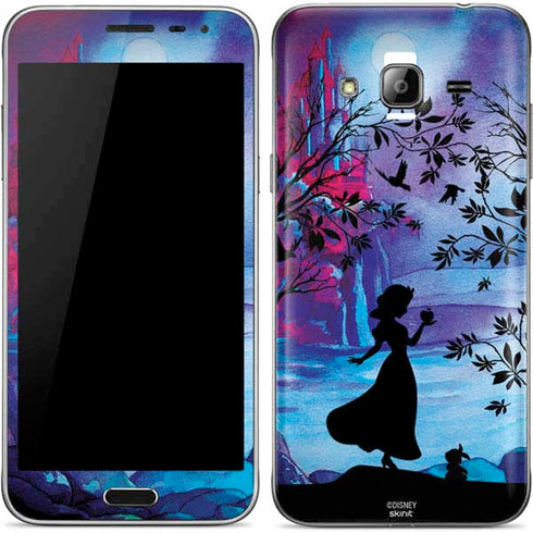 Disney Snow White Enchanted Forest Silhouette Galaxy J3 Skin
