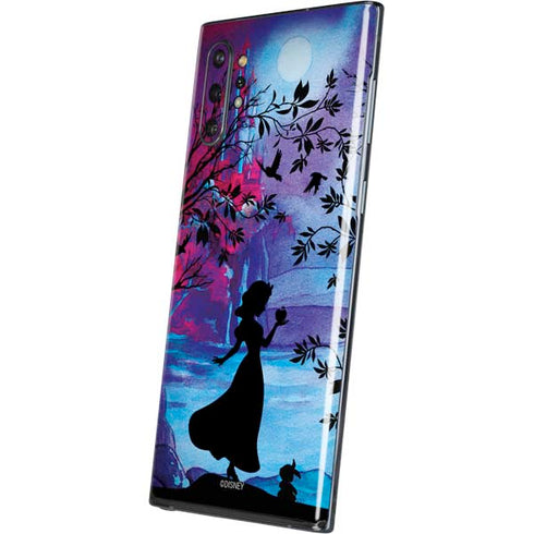 Disney Snow White Enchanted Forest Silhouette Galaxy Note 10 Plus Skin