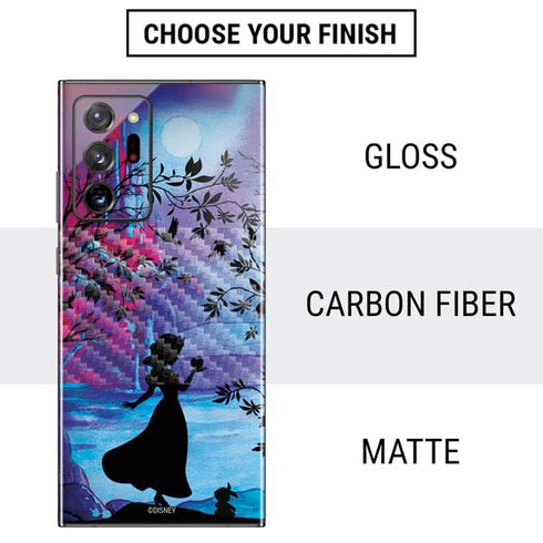 Disney Snow White Enchanted Forest Silhouette Galaxy Note20 Ultra 5G Skin
