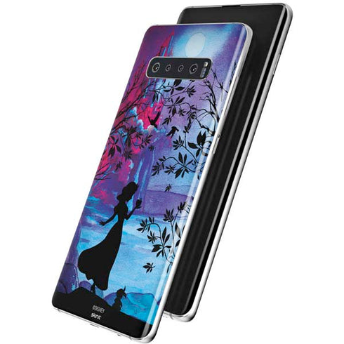 Disney Snow White Enchanted Forest Silhouette Galaxy S10 Skin