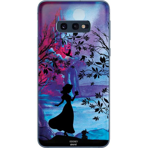 Disney Snow White Enchanted Forest Silhouette Galaxy S10e Skin