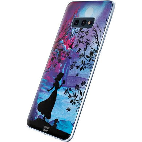Disney Snow White Enchanted Forest Silhouette Galaxy S10e Skin
