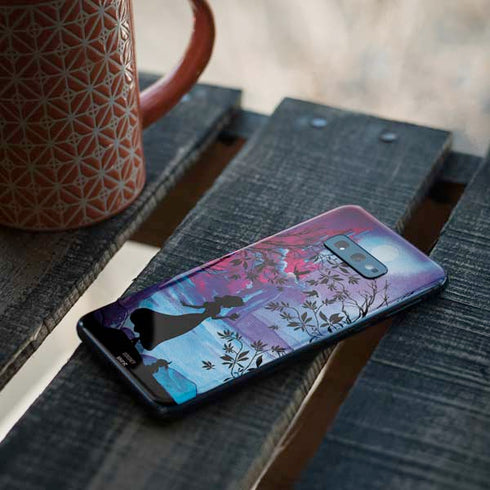 Disney Snow White Enchanted Forest Silhouette Galaxy S10e Skin