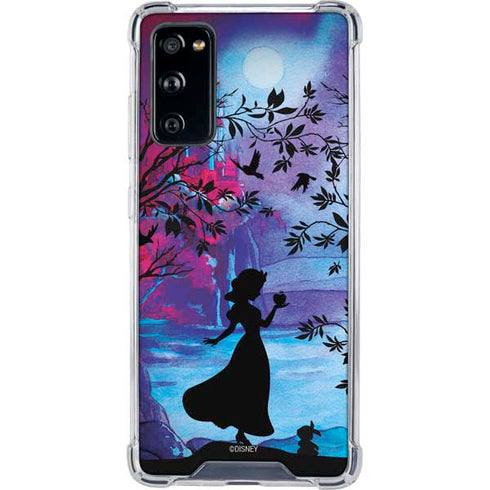 Disney Snow White Enchanted Forest Silhouette Galaxy S20 FE Clear Case