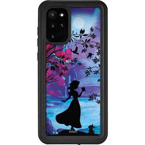 Disney Snow White Enchanted Forest Silhouette Galaxy S20 Plus Waterproof Case