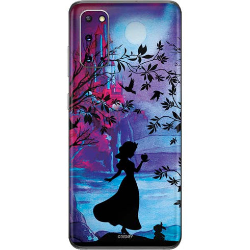 Disney Snow White Enchanted Forest Silhouette Galaxy S20 Skin