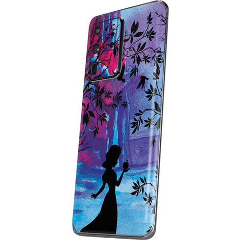 Disney Snow White Enchanted Forest Silhouette Galaxy S20 Ultra 5G Skin