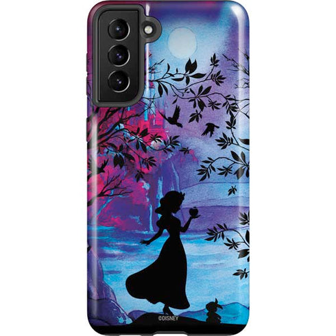 Disney Snow White Enchanted Forest Silhouette Galaxy S21 FE Pro Case