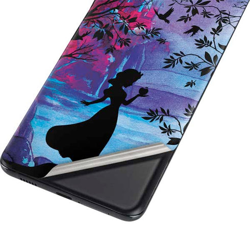 Disney Snow White Enchanted Forest Silhouette Galaxy S21 Ultra 5G Skin
