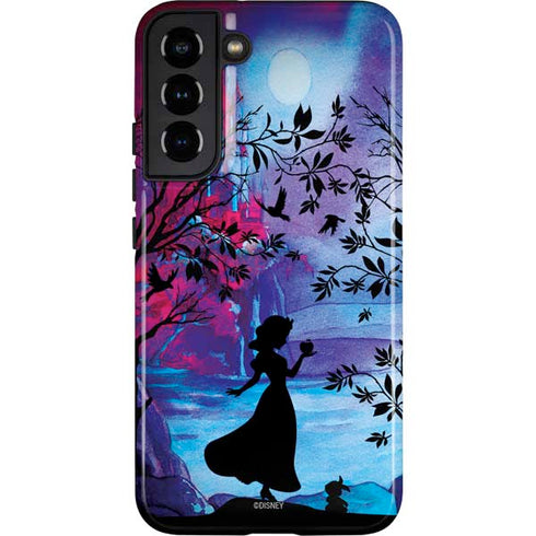 Disney Snow White Enchanted Forest Silhouette Galaxy S22 Plus Pro Case