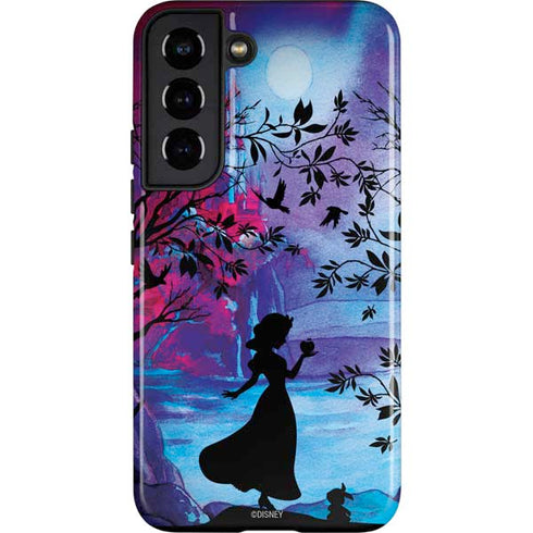 Disney Snow White Enchanted Forest Silhouette Galaxy S22 Pro Case
