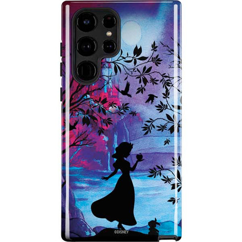 Disney Snow White Enchanted Forest Silhouette Galaxy S22 Ultra Pro Case